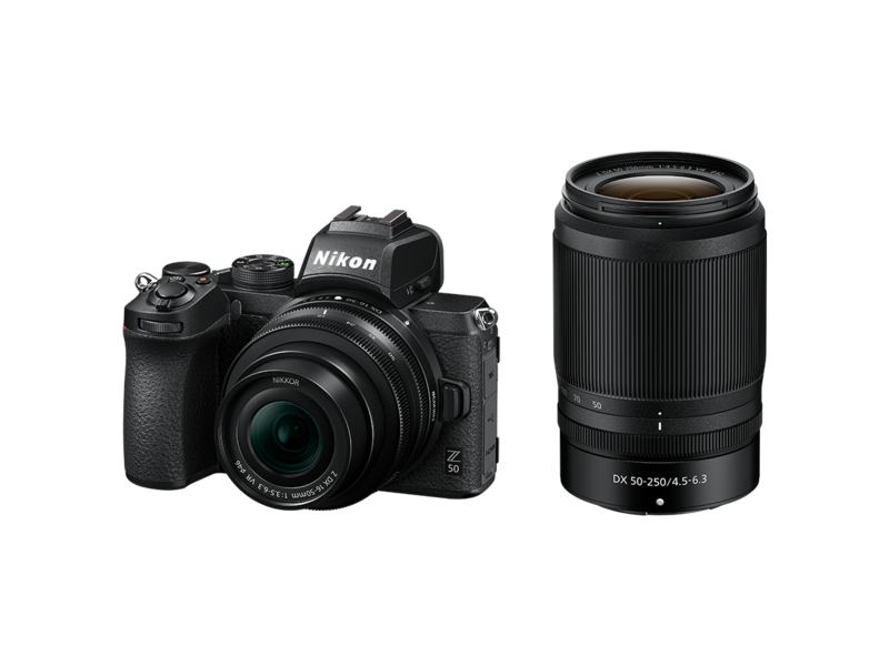 Nikon Z50 Dual Zoom Kit (16-50mm VR + 50-250mm VR)